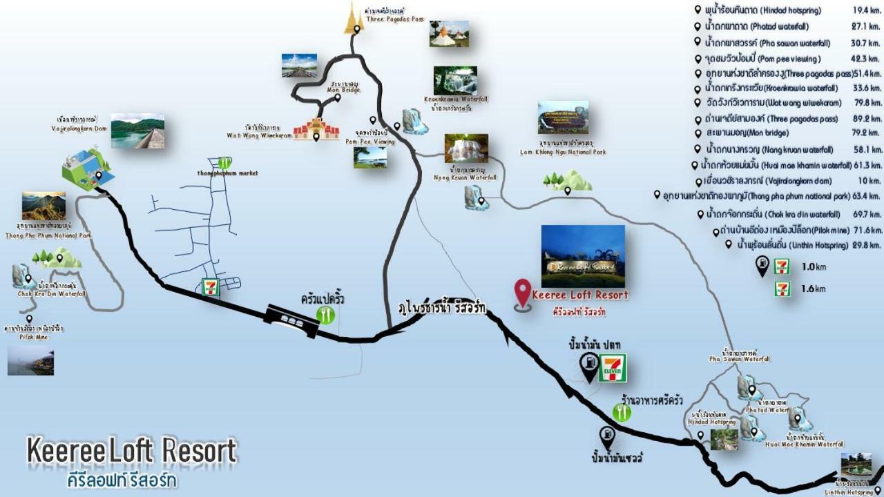 Keeree Loft Resort Thong Pha Phum Zewnętrze zdjęcie